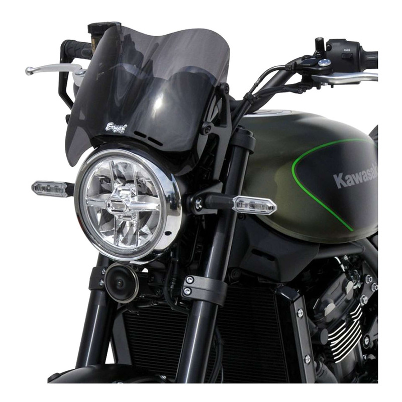 Saute-vent Ermax Sport 20 cm Kawasaki Z 900 RS 18-25 gris satin opaque