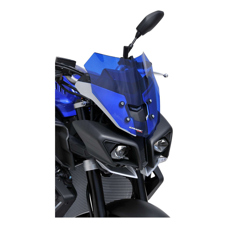 Saute-vent Ermax Sport 29 cm Yamaha MT-10 16-21 noir satin opaque