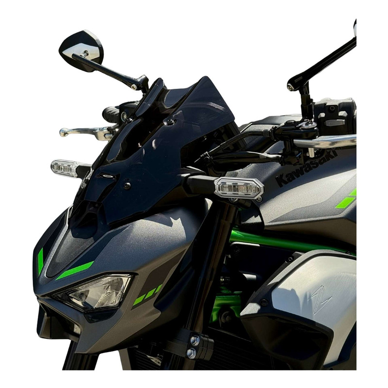Saute-vent Ermax Sport Kawasaki Z 900 2025 gris satin opaque