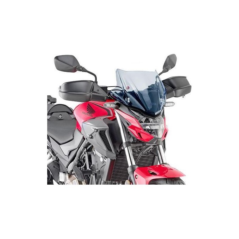 Saute vent Givi Ice Honda CB 500F 19-20 bleu transparent