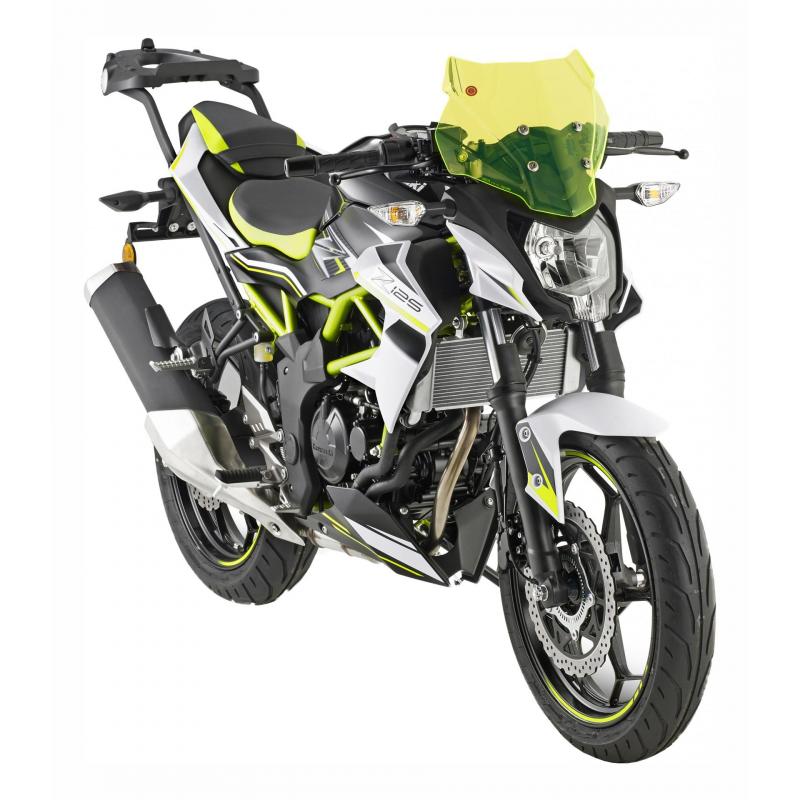 Saute vent Givi Lime Kawasaki Z125 2019 vert translucide
