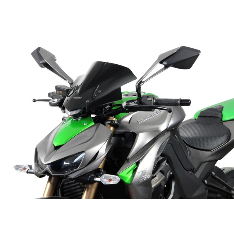 Saute-vent MRA Sport fumé Kawasaki Z 1000 14-18 sans spoiler