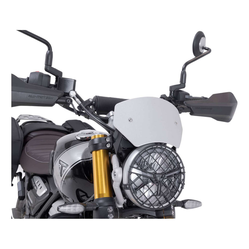Saute-vent SW-Motech gris Triumph Scrambler 400 X 23-25