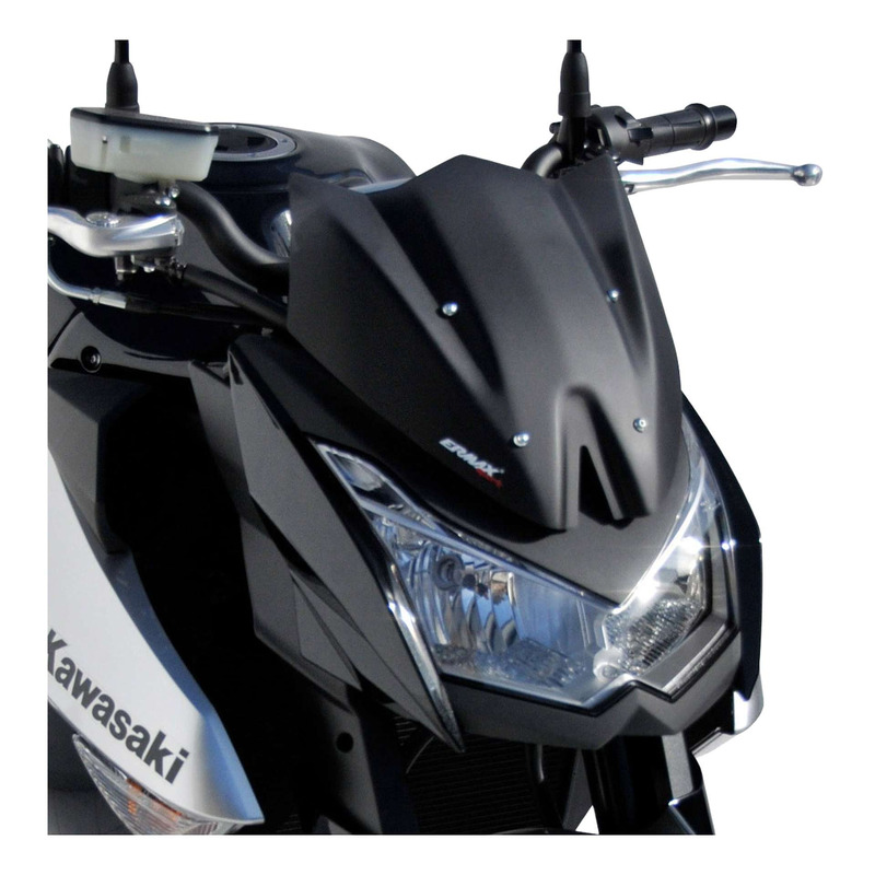 Saute-vent taille origine 28 cm Ermax Kawasaki Z 1000 10-13 gris satin