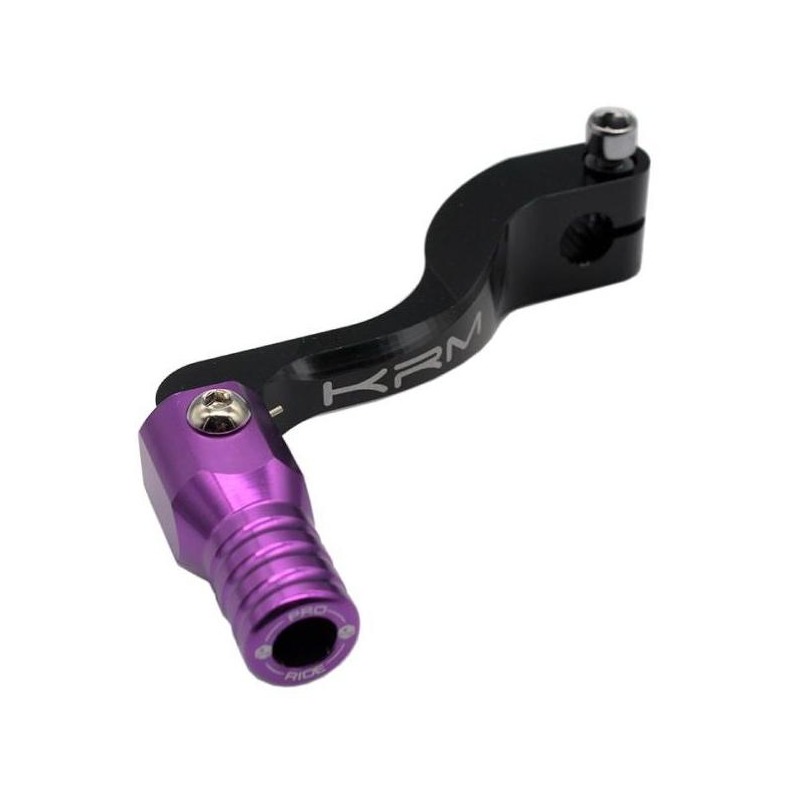 Sélecteur de vitesse KRM Pro Ride noir / violet Minarelli AM6