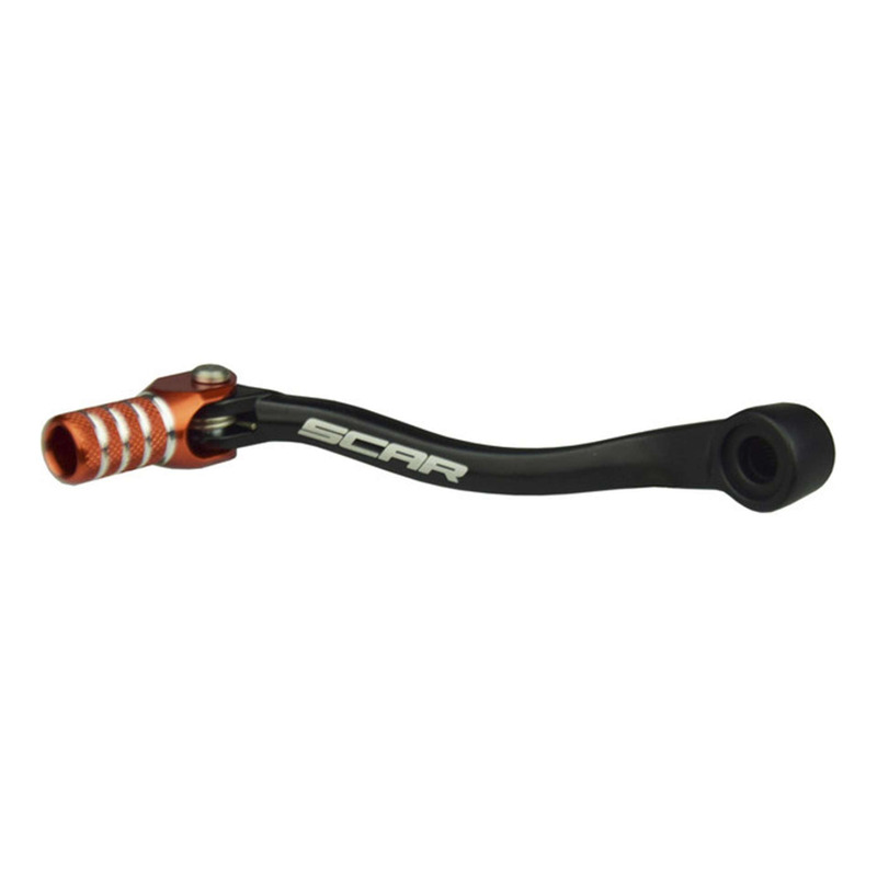 Sélecteur de vitesse Scar aluminium Noir/Orange KTM SMC 690cc 07-23