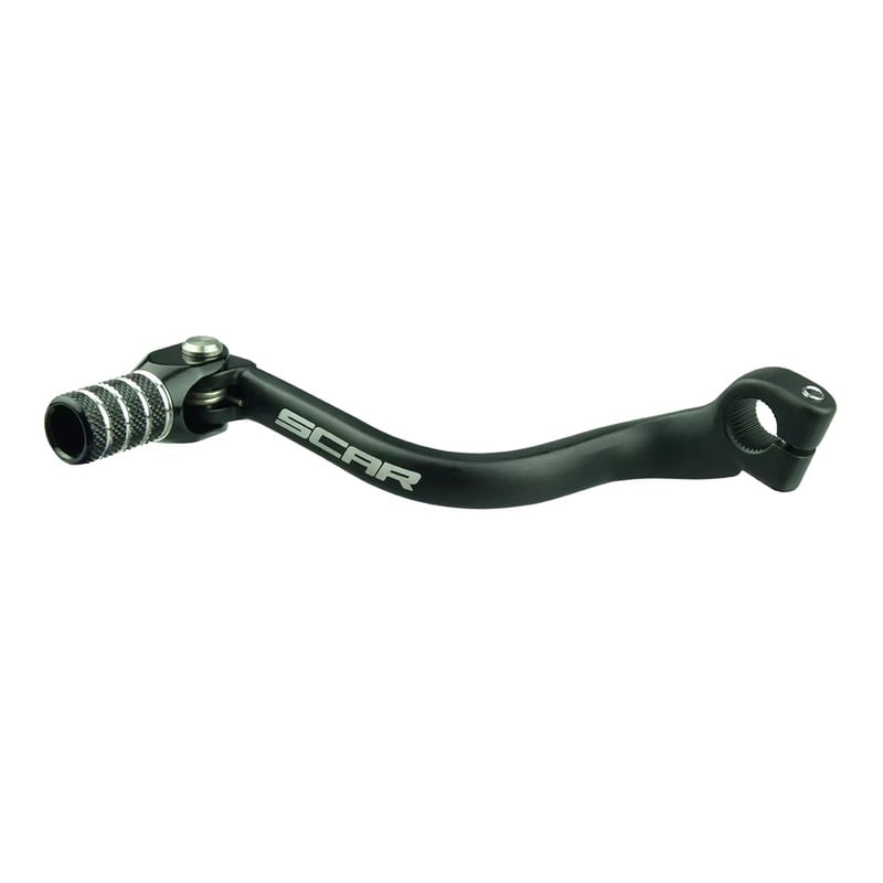 Sélecteur de Vitesse SCAR en Aluminium Anodisé Noir pour Kawasaki 125/250 KX 94-08