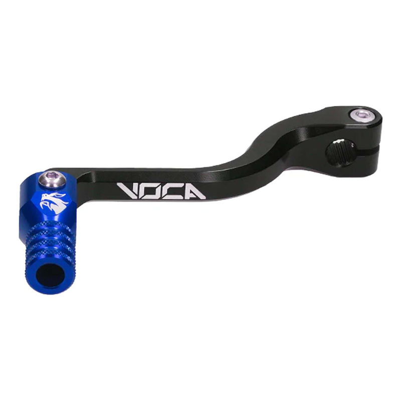 Sélecteur de vitesse Voca racing CNC bleu Derbi