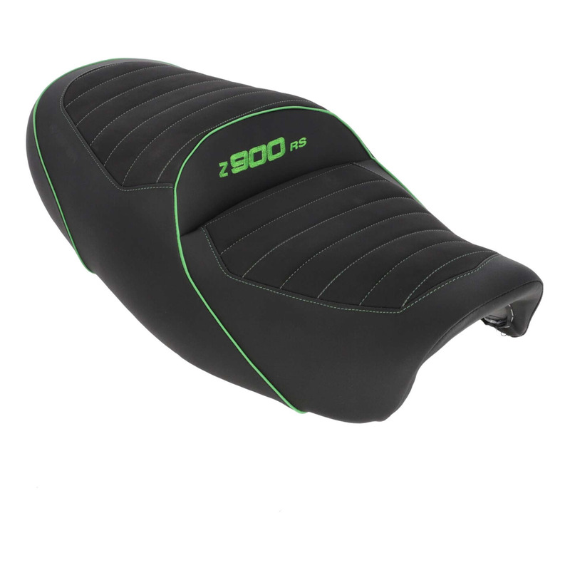 Selle confort complète Bagster SIT'N GO Kawasaki Z 900 RS 18-23 noir liseré vert