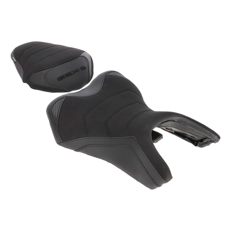 Selle confort complète Bagster SIT'N GO Suzuki GSX-8 S 23-26 noir/nubuk