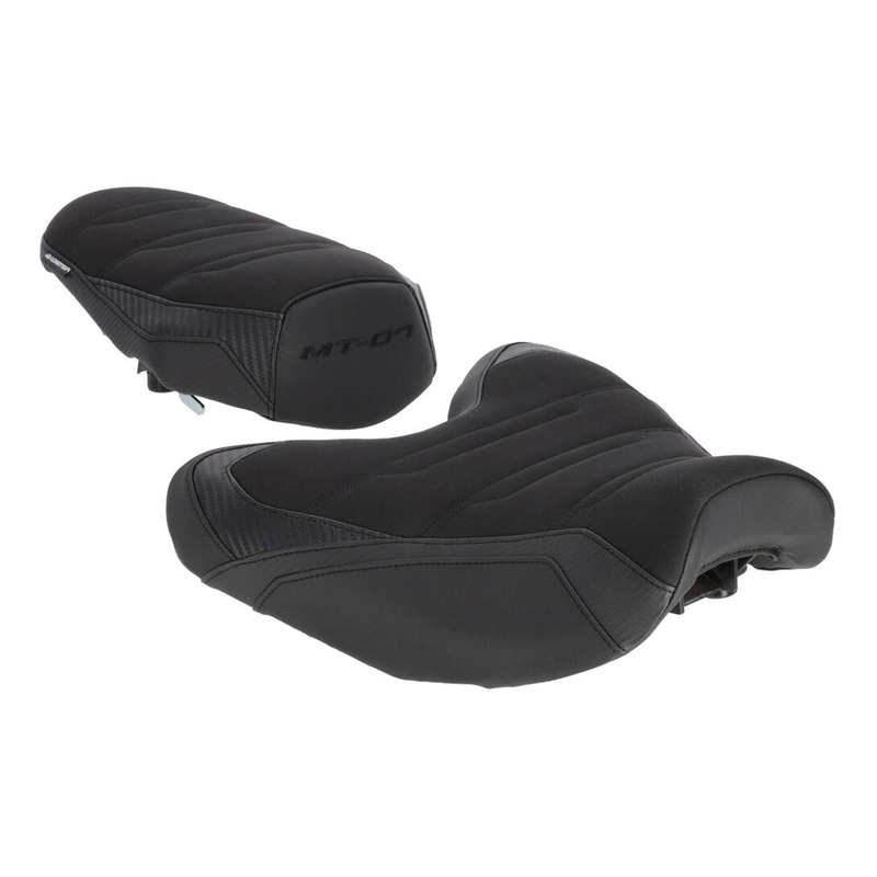 Selle confort complète Bagster SIT'N GO Yamaha MT-07 25-26 noir/nubuk/carbone