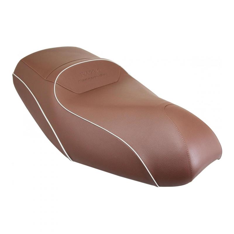 Selle confort Piaggio 125-250-300-400-500 MP3 07- marron 675019DMM