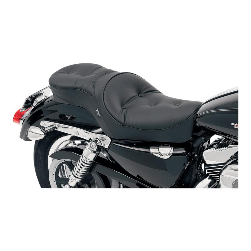 Selle Drag Specialties capitonnée Sportster 05-19