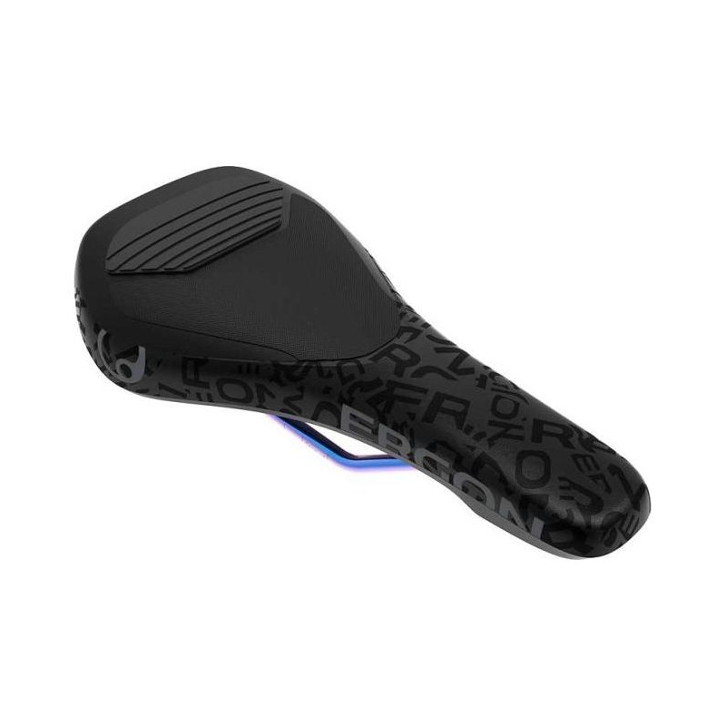 Selle homme VTT Ergon SM Downhill Comp Team noir/néochrome