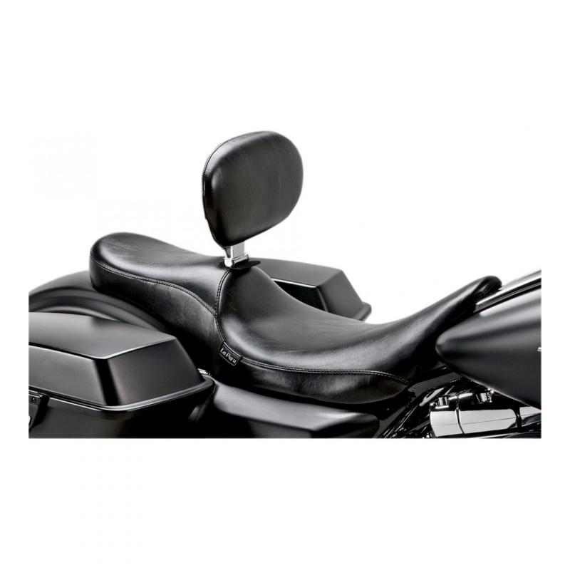 Selle Silhouette Le Pera (lisse) dosseret Harley Davidson Softail 08-1