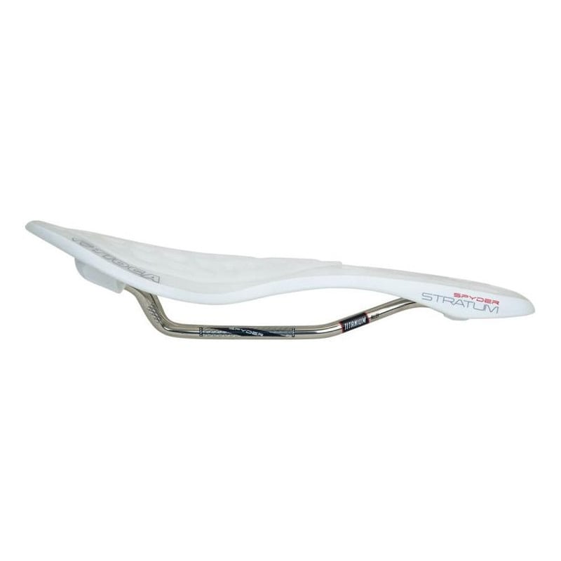 Selle Tioga Spyder Stratum blanc titane