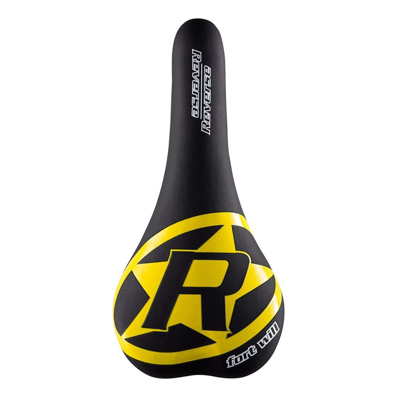 Selle VTT Reverse Fort Will Style noir/jaune