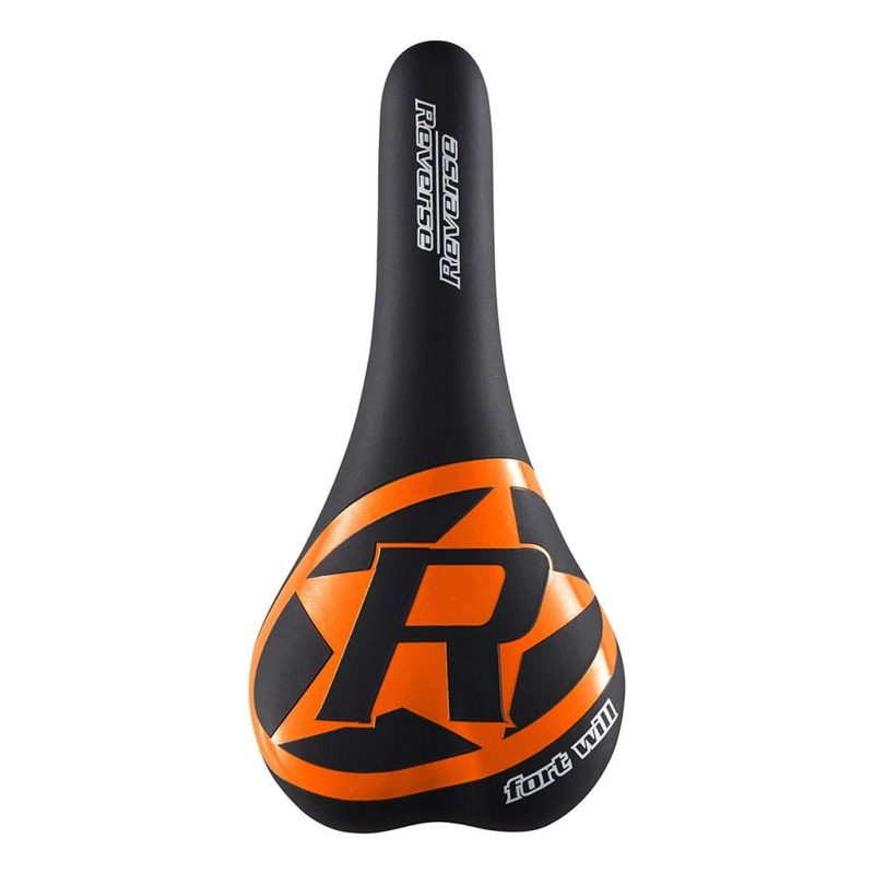Selle VTT Reverse Fort Will Style noir/orange