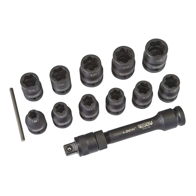 Set d’extracteur de douille SBV 1/2? 13 pièces