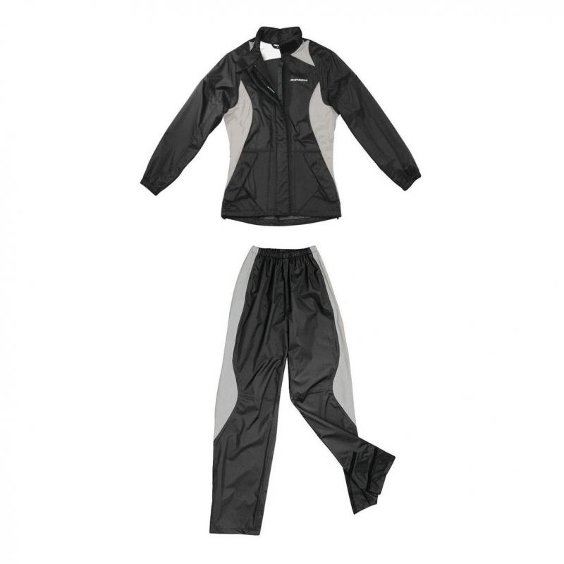 Set de pluie femme Spidi SIRENA WP LADY KIT noir/gris- XS