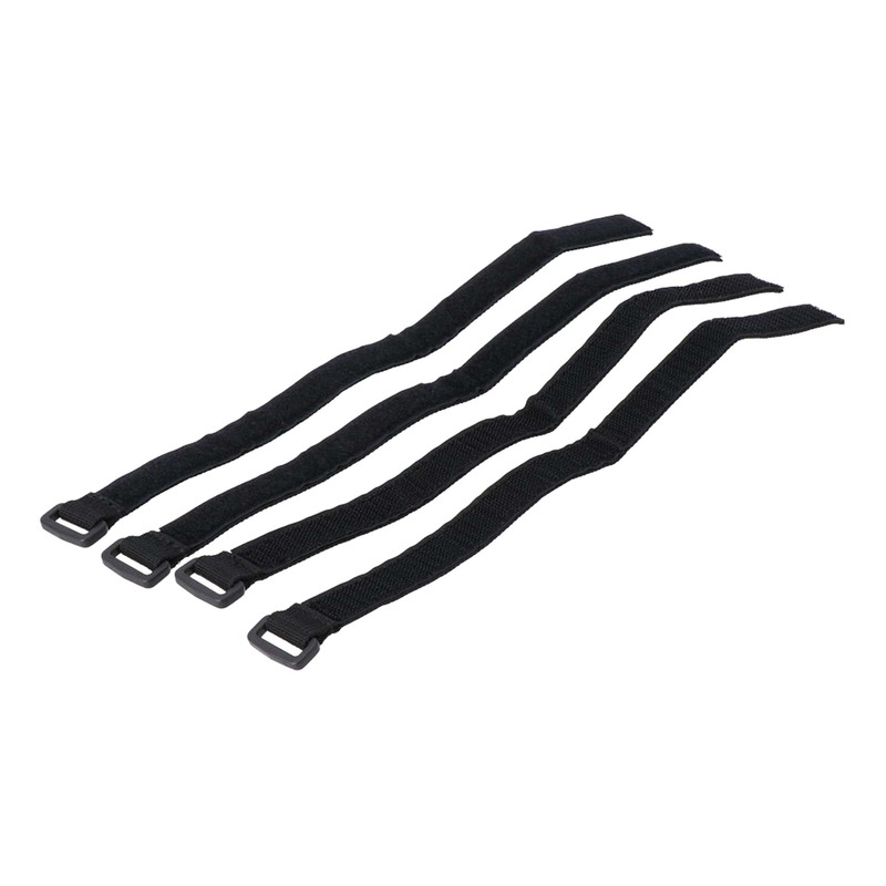 Set de sangles à velcro x4 pour SW Motech PRO Rackpack avec boucle plastique