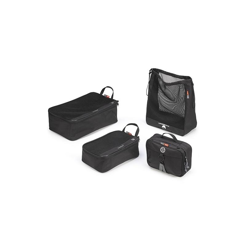 Set de voyage Givi 4 pièces noir