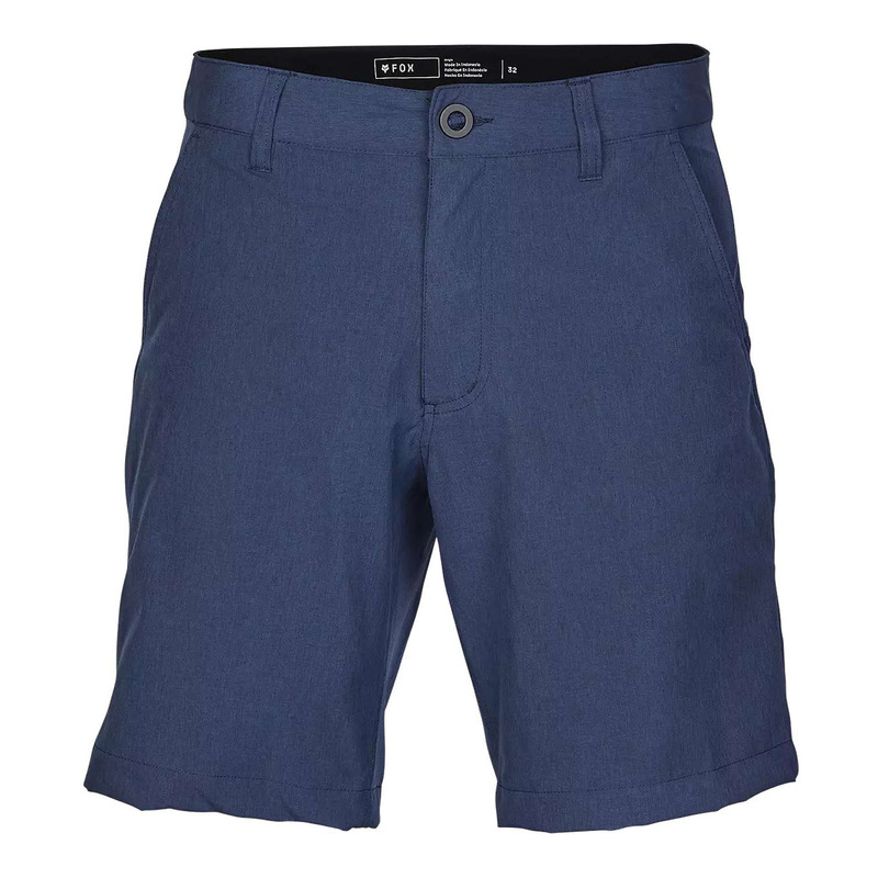 Short Fox Racing Essex Tech Stretch Hybrid heather deep cobalt