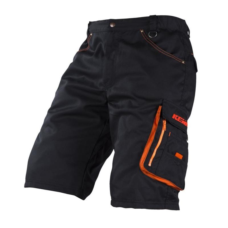 Short Kenny Racing noir/orange- US-36