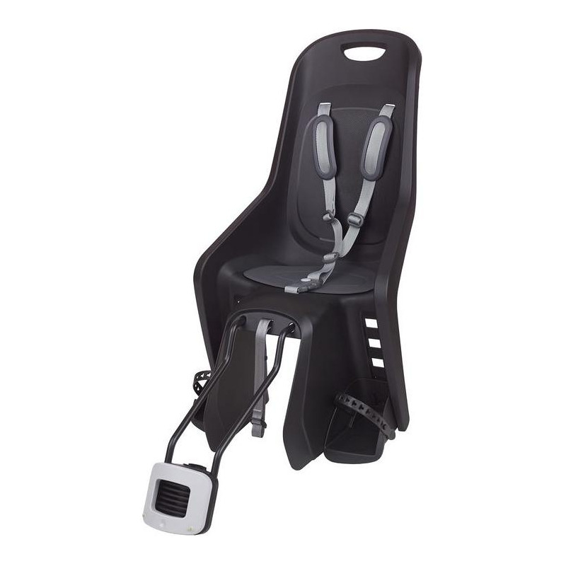 Siège enfant Polisport Bubbly Maxi Plus FF 29" fixation cadre noir/gris foncé