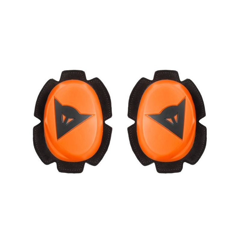 Silders genoux Dainese Pista orange fluo/noir