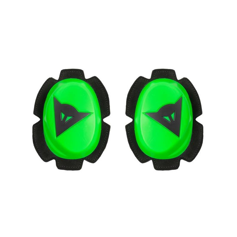 Silders genoux Dainese Pista vert fluo/noir