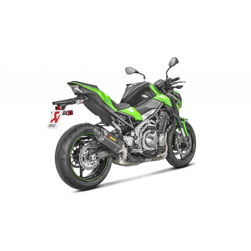 Silencieux Akrapovic full carbone Kawasaki Z900 2017