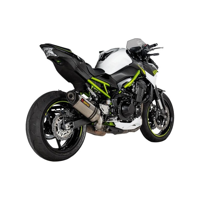 Silencieux Akrapovic titane embout carbone Kawasaki Z900 A2 2020