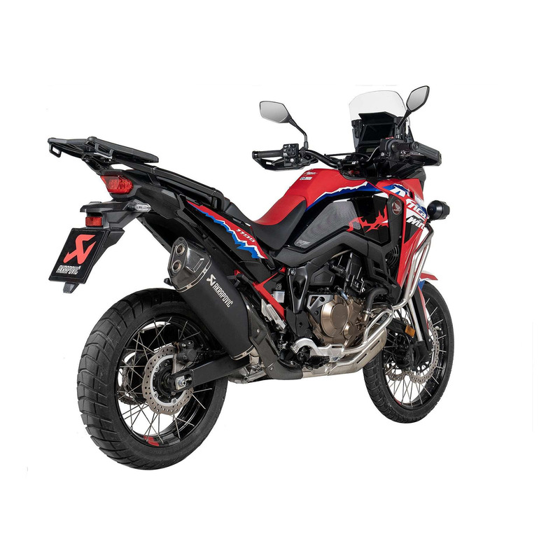 Silencieux Akrapovic titane noir/carbone Honda CRF1100L Africa Twin 2024