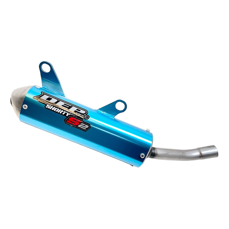 Silencieux d’Échappement DEP S2 Shorty Bleu - Yamaha 250 YZ 02-25