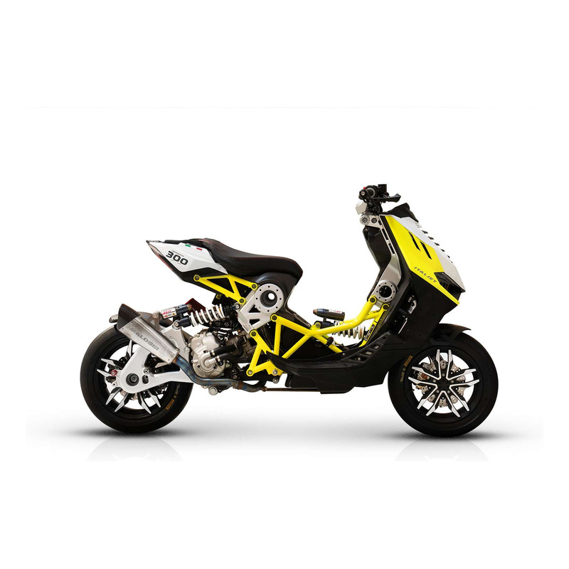 Silencieux d'échappement Malossi RX MHR Italjet 300 Dragster 2024-