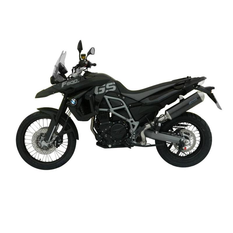 Silencieux homologué SPARK Evo III oval dark style pour BMW F800GS 08
