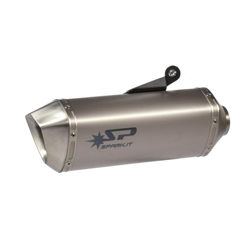Silencieux homologué SPARK Force titane pour Kawasaki Z800E 13-16
