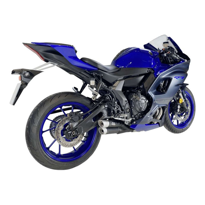 Silencieux Ixil Hyperlow Black Yamaha 700 R7 22-24 noir