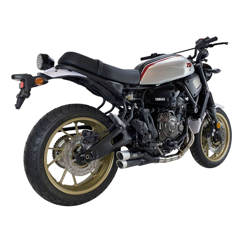 Silencieux Ixil Hyperlow Black Yamaha MT-07 21-24 noir