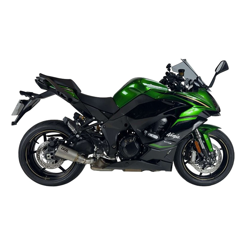 Silencieux Ixil RB Race Xtrem Kawasaki ninja 1100 SX 2025 inox/embouts