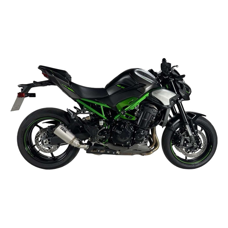 Silencieux Ixil RB Race Xtrem Kawasaki Z 900 2025 inox/embouts carbone