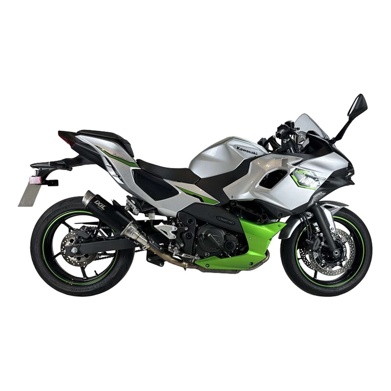 Silencieux Ixil RC3B Race Xtrem Kawasaki Ninja 500 24-25 inox/noir mat