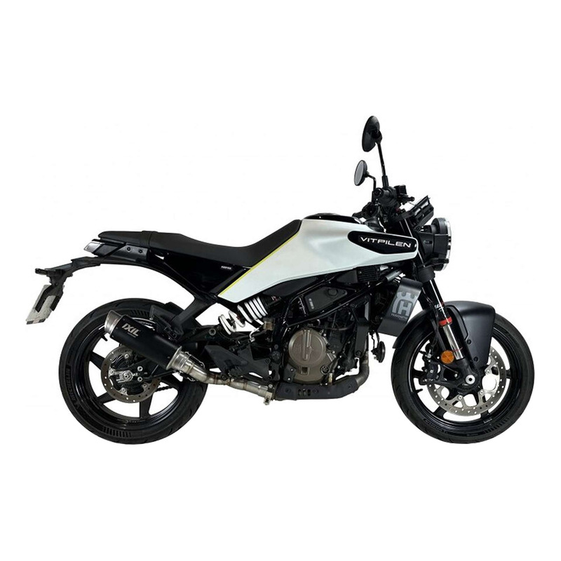 Silencieux Ixil RC3B Race Xtrem KTM 125 Duke 2024 inox/noir mat