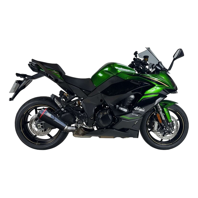 Silencieux Ixil XC Xtrem carbon Kawasaki Ninja 1100 2025 noir/embout c