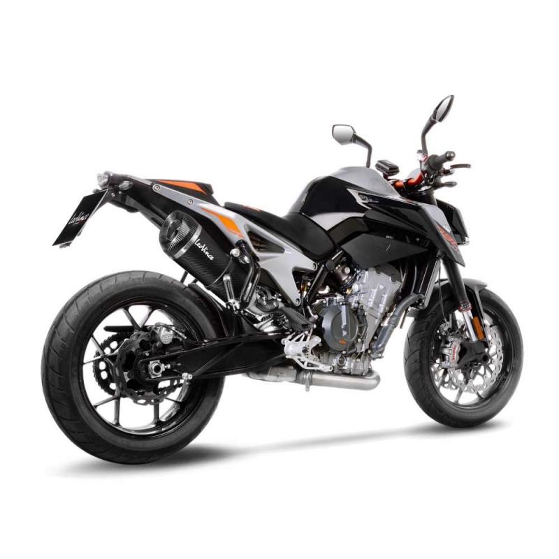 Silencieux Leovince Factory S carbone KTM Duke 790 18-19