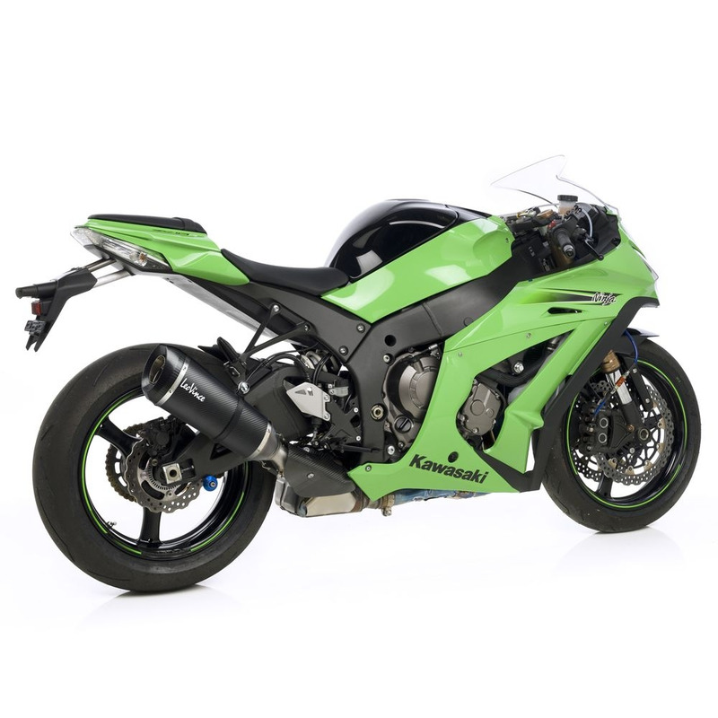 Silencieux Leovince Factory S carbone pour Kawasaki ZX 10 R 11-15