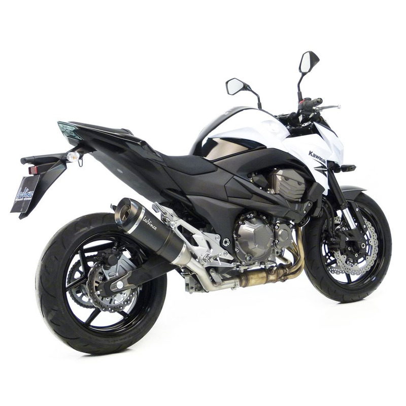 Silencieux Leovince Factory S carbone pour Kawasaki Z800E 13-16
