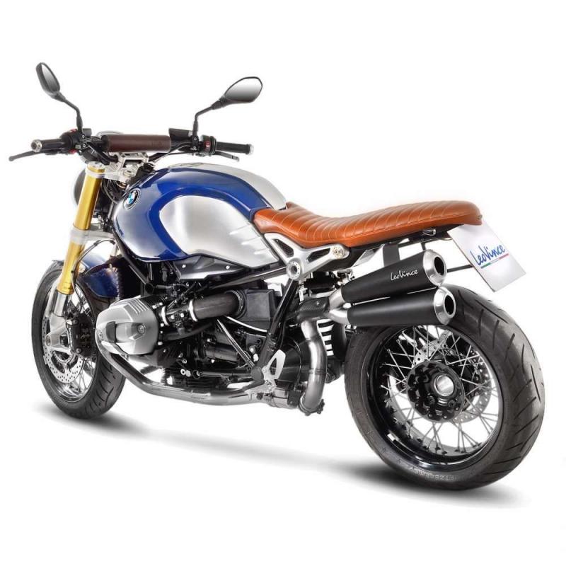 Silencieux Leovince GP Duals inox passage haut BMW R Nine T 1200 14-16