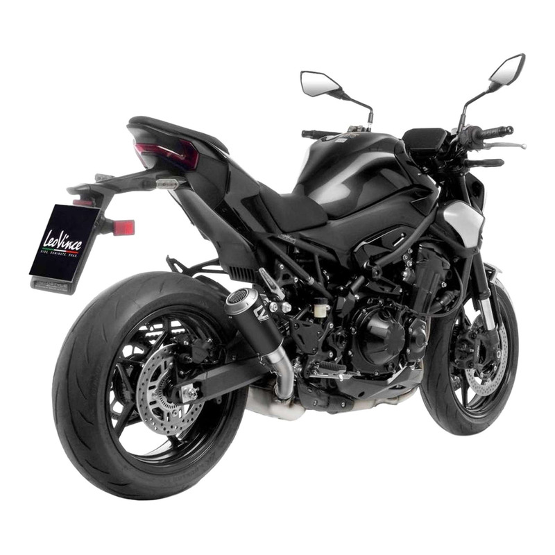 Silencieux Leovince LV-10 inox noir Kawasaki Z900 2025